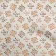 thumbnail image 1 of oneOone Cotton Poplin Light Yellow Fabric Text Sewing Material Print Fabric By The Yard 56 Inch Wide, 1 of 5