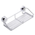 thumbnail image 2 of Shower Shelf with Strong Suction Cups Rustproof Chrome Organizer for Bathroom Kitchen No Drill Installation, 2 of 5