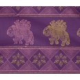 thumbnail image 4 of oneOone Cotton Flex Fabric Floral & Elephant Block Printed Fabric 1 Yard 40 Inch Wide, 4 of 4