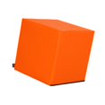 thumbnail image 4 of Lipstore Cube Stool Accessories Lounge Brick for Office Dressing Stretching Orange, 4 of 8