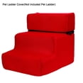 thumbnail image 2 of Pet Ladder Cover Detachable Comfortable Faux Leather Non-slip Dog Ramp Stairs Case for Puppy, 2 of 9