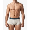 thumbnail image 2 of Papi 2-Pack Brazilian Trunk Underwear - UMPA107 (Quiet Gray/Skydiver, XL), 2 of 3