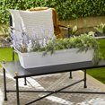 thumbnail image 2 of The HC Companies 30 Inch Eclipse Window Flower Box with Removable Saucer, White, 2 of 10