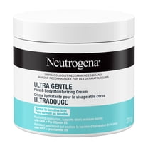 Neutrogena Ultra Gentle Face & Body Moisturizing Cream, Nourishing