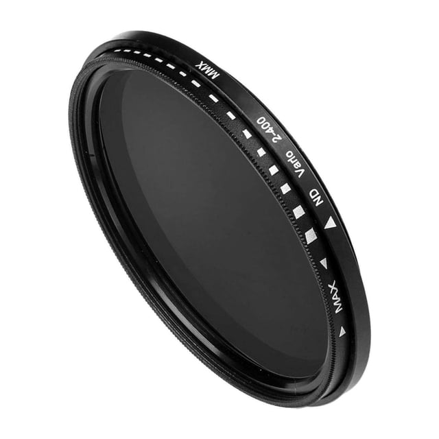 pitrice ND2 à ND400 Mince Fader Variable Réglable 55mm 58mm 62mm Neutre Réglable Neutre Variable Réglable ND Filtre Verre Optique 52mm