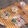 thumbnail image 4 of Tableware Camping Bowl and Folding Plate for Outdoor Cooking and Picnic - Portable Food Grade Lightweight Heat- Tableware, 4 of 4