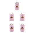 thumbnail image 3 of Wweixi Transparent Tea Jars For Storing And Displaying Favorite Tea Leaves Food Grade Metal Kitchen Storage Jars Jars Kitchen Pink sugar 5Set, 3 of 6