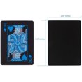 thumbnail image 3 of Geer Enterprise Premium Plastic Pvc Playing Cards Black Color For Adults - Highly Flexible, Durable Playing Cards With Great Slip & Design | Waterproof Playing Cards, 52+2 Cards, 3 of 5