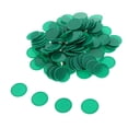 thumbnail image 4 of KLKCMS 25MM barreled Plastic Chip money 100 a barrel Concave Edge Green, 4 of 9