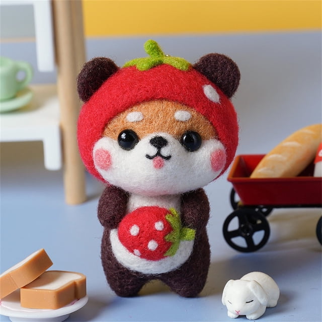 KITTEHIGM Needle Technique DIY Bag Doll Shiba Inu Series Pallets For Sale #46