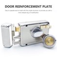 thumbnail image 4 of BRIGHTFUFU Door Guard Plate Stainless Steel Silver 1Pack for Security-conscious Users, 4 of 8