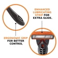 thumbnail image 2 of BIC Comfort 3 Hybrid Refillable Disposable Men's Razor, 3-Blade Razor Blades, 2 Handles and 20 Cartridges, For a Comfortable Shave, 2 of 9