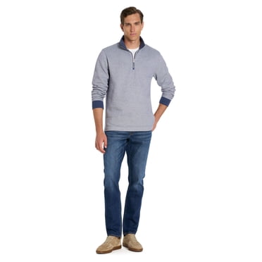 Van Heusen Long Sleeve 1/4 Zip Sweater