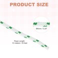 thumbnail image 2 of Recoil Starter Rope Pull Cord, 6mm Dia 10m 33ft Polyester Pull Cord, Green and White, 2 of 6