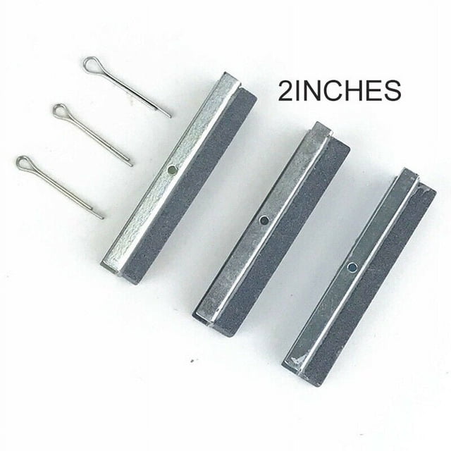 Bgsha Brake Hone Replacement Stone Set, Hone Stone Set 3-Piece Replacement Stones 220 Grit, For Use With Brake Cylinder Hone For Cleaning And Polishing Brake Cylinders