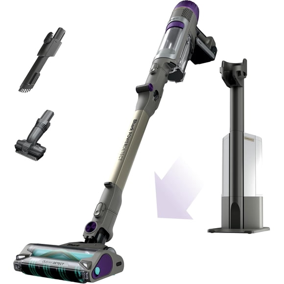 Shark PowerDetect Clean & Empty Cordless Portable Stick Vacuum & Auto-Empty System | HEPA Filtration, Carpet, Hard Floor, Pet Hair | Dark Gray | IP3251C | Certified Refurbished