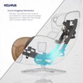 thumbnail image 2 of Nouhaus Heated Classic Massage Chair Full Body and Spot Massaging Recliner with Ottoman, Bluetooth Speaker, in-Chair Charger., 2 of 5