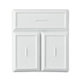 thumbnail image 3 of Better Homes & Gardens White Porcelain Rectangular Divided Tray, 9 x 10, 3 of 5