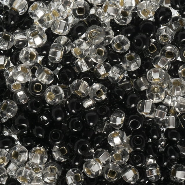 CHOK Perle John Perles de Rocaille en Verre Tchèque 6/0 (23 g) Mélange de Récolte de Café Perle pour Fabrication de Bijoux