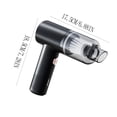 thumbnail image 3 of Birdeem Cordless Car Vacuum, Handheld Vacuum Cleaner Portable, High Power Suction 18000Pa with Wet Dry Feature, Rechargeable Mini Vacuum for Car Detailing and Home Use, 3 of 8