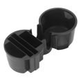 thumbnail image 3 of Central Console Cup Holder Insert, Easy Mount Black Water Cup Holder Wearproof  For Car, 3 of 8