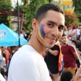 thumbnail image 4 of Body Paint Rismise Rainbow Face Body Paint 2Pcs Face Paint Lgbt Flag Color Face Paint Stick Gay Face Paint Makeup Rainbow Marches Events Festival Gay Da, Body Paint for Women, 4 of 5