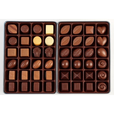 Andy Anand 48 pcs Sugar Free Luxury Selection Assorted Chocolate Truffles Espresso, Hazelnut, Strawberry, Coconut, Cherry, Orange Gift Boxed, Shipped 2nd Day Air