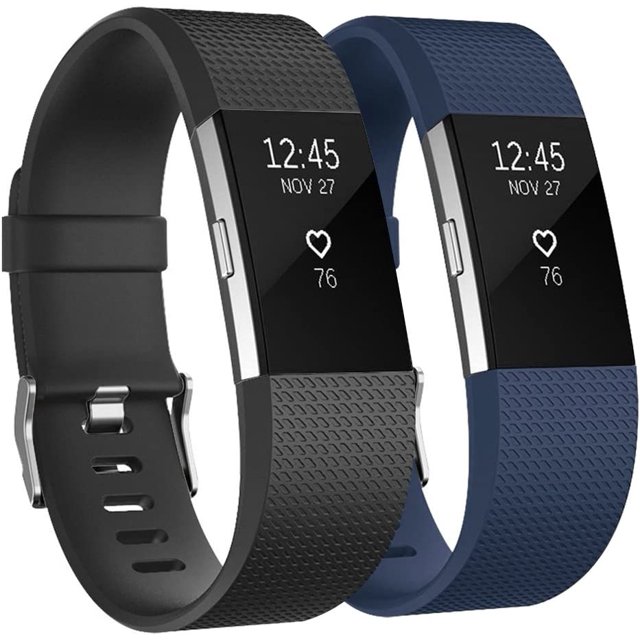Vancle Bracelets Compatibles avec les Bracelets Fitbit Charge 2 pour Femmes et Hommes, Bracelet de Rechange Ajustable pour Fitbit Charge
