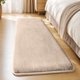 thumbnail image 1 of 47in Extra Large Corals Fleece Bath Mat Soft Shaggy Bathroom Rug Non-Slide Latex Backing Absorbent Quick Dry Machine Washable Floor Carpet for Bathtub Shower Sink Doorway Home Decor, 1 of 8
