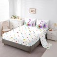 thumbnail image 3 of 3D Musical Notes Comforter Set 7 Piece Bed in a Bag Twin,Colorful Spiral Swirl Circle Bedding Sets Modern Rock Sheet Set with Comforter,Fashion Hip Hop Bed Set, 3 of 6