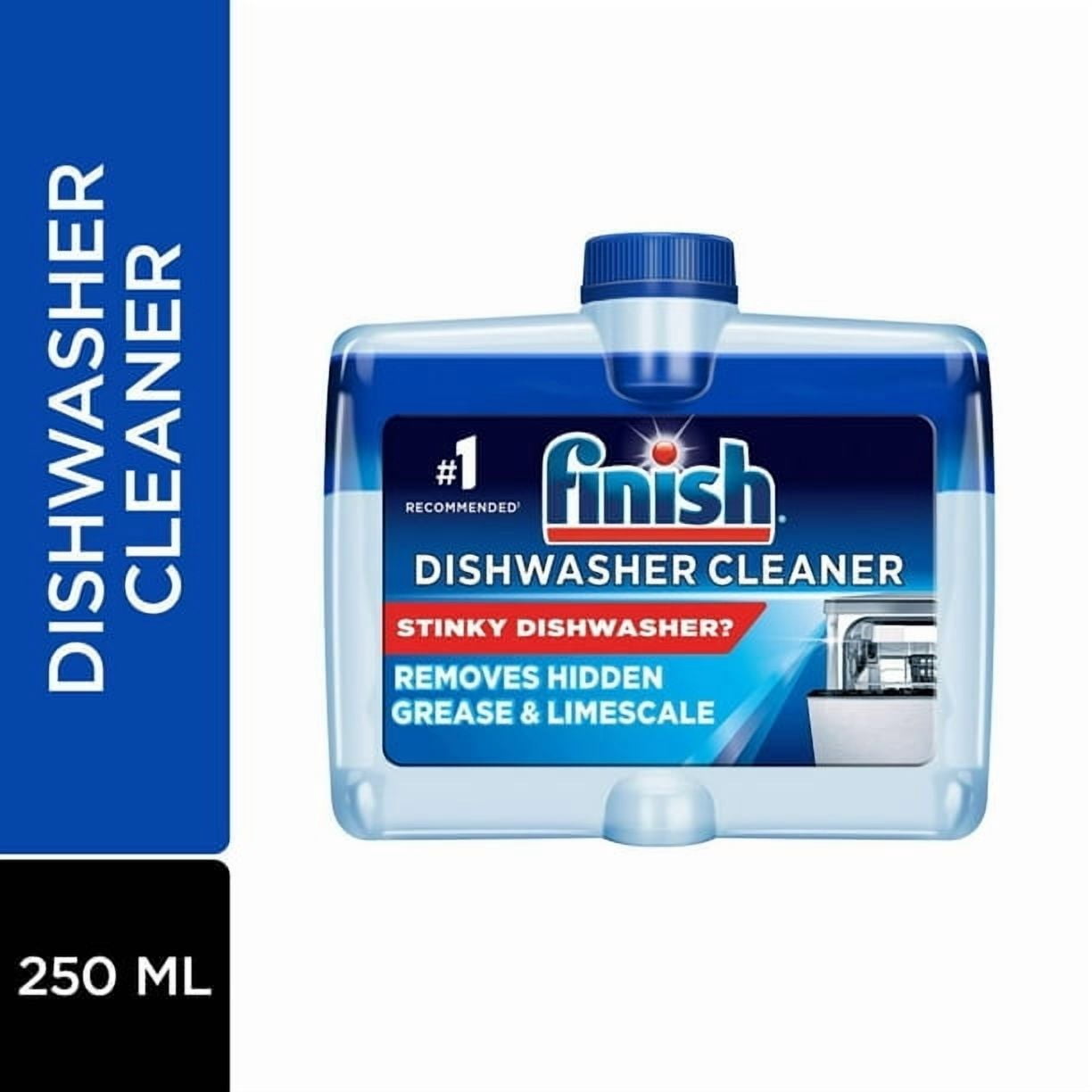 Nettoyant pour lave-vaisselle à double action Finish, Original, 250 ml, Lutte contre la graisse et le calcaire, 250 ml