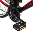 thumbnail image 2 of Vélo hybride Spin Fit Hyper Bicycles 700c pour homme, noir et bleu, pour adultes, 2 of 7