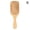 B, variant on Natural Bamboo Anti-Static Hair Brush with Wooden Bristles,Bamboo Hair Brush, Natural Bristles Paddle Detangling Hairbrush, Massage Scalp Comb for Hair Care, Detangling