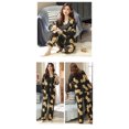 thumbnail image 1 of REDHOTYPE Pyjamas pour Femmes Ensemble Manches Longues Chemise de Nuit Lounge Sleepwear, 1 of 2