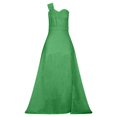 thumbnail image 4 of WTXUE Robes d'Été pour Femmes, Robe de Bal à Paillettes pour Femmes, Robe de Soirée Dorée pour Demoiselle d'Honneur à Col en V Longue, Robe Verte, Vert TG, 4 of 6
