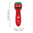 thumbnail image 3 of Christmas Flashlight Projector For Kids 24 Patterns Santa Christmas Tree Flashlight Projector Bedtime Cognition Torch Early Education Toys For Children Kids Light Wall Silicone Dinosaur Night Light, 3 of 4