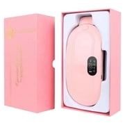 Heating pad for Period Cramps - Period Cramp Massager Portable Cordless Heating Pad, with Display&4 Timer Auto Off, Suitable for Abdominal Heating During Menstruation, Relieve discomfort