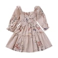thumbnail image 2 of TopLLC Robes pour Filles Justaucorps pour Enfants de Taille Moyenne Vêtements pour Enfants Robe de Jeu pour Filles Robe pour Enfants à Manches Longues Robe de Princesse pour Enfants de 3 à 7 Ans Vêtements pour Enfants, 2 of 4