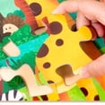 thumbnail image 3 of TIELUTT Puzzle Large Puzzles 60 Piece Ages 3 6 for Toddler Children Learning Preschool Educational Development Toys 4 8 Years Old Children Learning Preschool 203000 Alphanumeric Rhyming Authors Skydi, 3 of 7