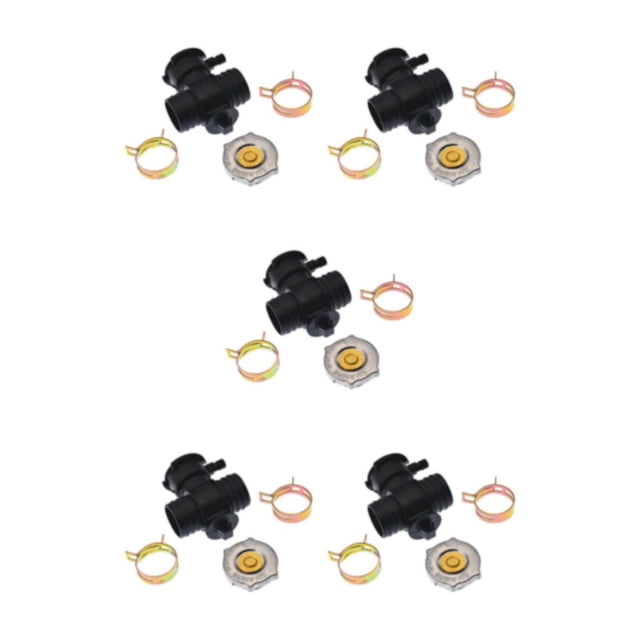 Baohd Capuchons de Radiateur Premium pour pour pour Chrysler Contrôle de Température Optimal Style A Ensemble de 5