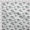 thumbnail image 3 of oneOone Georgette Viscose Fabric Tree & Animals Ikat Print Sewing Fabric BTY 42 Inch Wide, 3 of 4