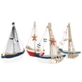thumbnail image 5 of 4pcs Small Sailboat Model Decorations Nautical Boat Decors Nautical Party Decors, 5 of 5