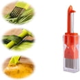 thumbnail image 1 of WIFKLSIIPG New Multifunctional Stainless Steel Onion Slicer Sharp Onion Slicer Portable Manual Onion Slicer for Household Use Suitable for Kitchens and Restaurants(Orange), 1 of 3