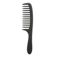 thumbnail image 1 of Wide Tooth Comb Detangling Hair Wide Comb Round Hair Comb Carbon Antistatic Comb, 1 of 5