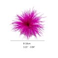 thumbnail image 3 of HLONK Feather Brooch Feathers Corsages Cloth Decorations Ostrich Feather Material, 3 of 21