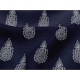 thumbnail image 4 of oneOone Viscose Jersey Fabric Paisley Block Printed Craft Fabric BTY 60 Inch Wide, 4 of 5