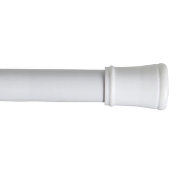 Mainstays Easy Up Adjustable Tension Shower Curtain Rod, No Tools Needed