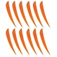 thumbnail image 2 of Pelles de 12 Pcs, 3 Pouces, Plumes de Dinde de Remplacement pour Hommes Orange, 2 of 8