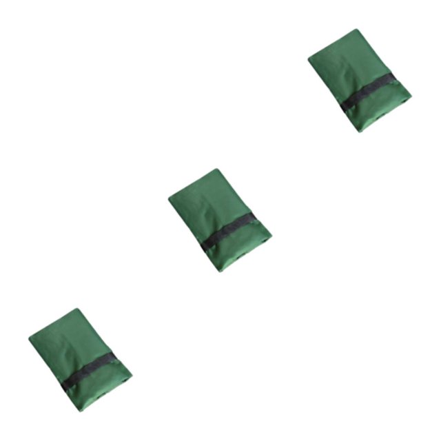 Maytalsory Polyester Stay Frost-Free Waterproof Outdoor Covers For Winter Universal Compatibility Easy blackish green 3Set
