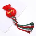 thumbnail image 4 of SIfdSeng Rope Christmas Theme Dog Toy with Rope Body for Puppy Dog Chew Toy for Puppy Interactive Toy Small Dog Chew Toys Dog Interactive Toys Aggressive Chew Toys for Large Dogs, 4 of 6